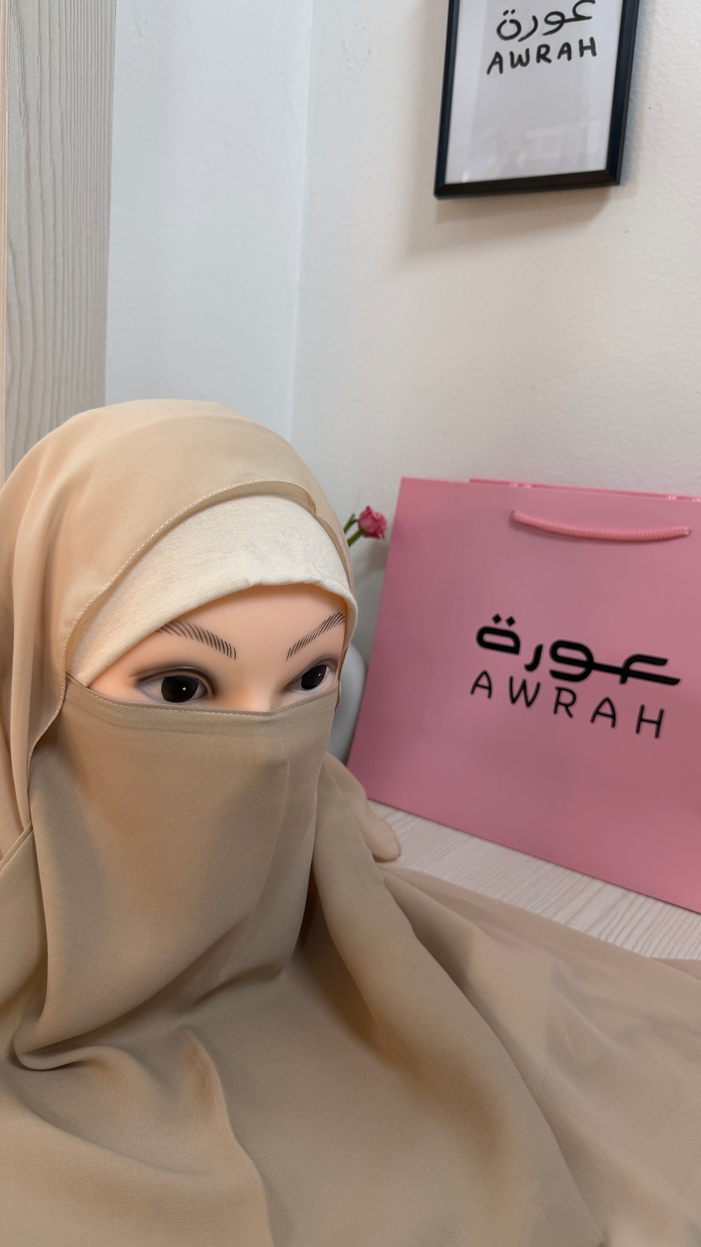 Half Niqab set