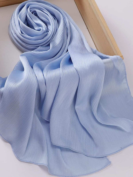 Satin Pleated Hijab Awrah