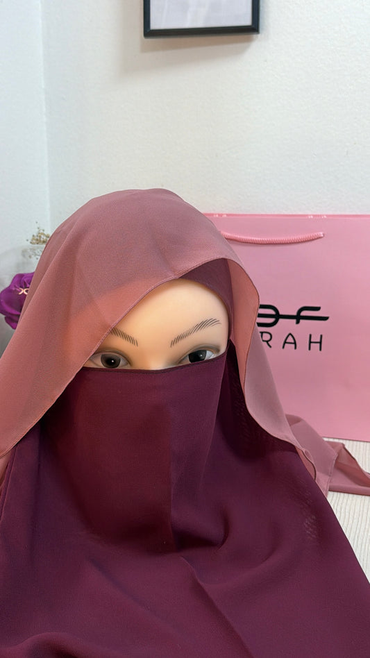 Half Niqab set